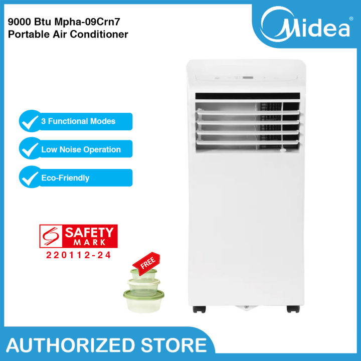 Midea 9000 Btu Mpha09Crn7 Portable Air Conditioner, Lower Noise 3