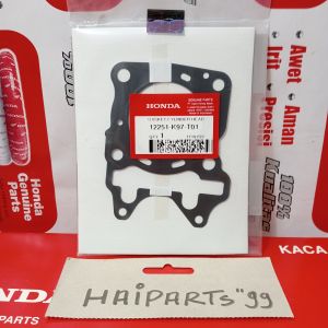 Paking seng perpak gasket cop paking atas paking head cylinder adv150 (2019-2020) pcx150 (2017-2021) original honda 12251K97T01