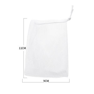 1-20PCS Hangable Soap Bags Bath Shower Gel Facial Cleanser Foaming Mesh Bags Body Soap Cleanser Bubble Net Bags Cleaning Tools