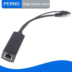 [PERNG] Tehe TYPE-c poe splitter usb 48v to 5v power over ethernet 802.3af for raspberry