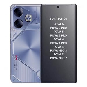 TECNO POVA 6 POVA 6 PRO POVA 5 POVA 5 PRO POVA 4 PRO POVA 4 POVA 3 POVA NEO 3 POVA 2 POVA NEO 2 TEMPERED GLASS FULL MATTE CLEAR DOFF ANTI MINYAK  ANTI GORES KACA TEMPRED SCREEN GUARD PELINDUNG LAYAR TECNO POVA 4 TECNO POVA 3 TECNO POVA2 TECNO POVA NEO 2