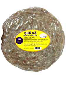 Khô Bánh Tráng Cá Cơm Cà Mau Có Tẩm Vị  1Kg Minh Đạt Foods(10-12 miếng/1Kg)