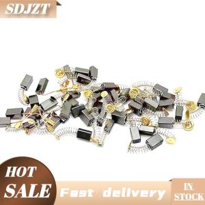 SDJZT 50pcs Carbon bàn chải thay thế Kit phù hợp cho khoan Sanders MÀI & động cơ bền Bộ phận động cơ
