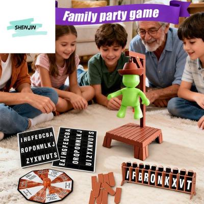 SHENJIN Interactive ic Hangman Board Games Develop Intelligence Multiplayer Hanged Game Table Christ