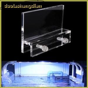 [Duola] 1PC Aquarium CLEAR Fish TANK LED Light Holder โคมไฟติดตั้งขาตั้ง