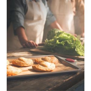 Parchment Paper Sheets for Baking No-Stick No-Leak Unbleached Baking Paper Pre-cut Half Parchment Paper Sheets for Oven Air Fryer Microwave