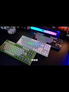 Founder GK87 Mechanical Keyboard Supports Bluetooth 5.0/2.4G Wireless/Type-C Custom Macro Full - Key Anti-Ghosting Gaming