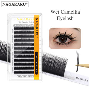 NAGARAKU Camellia Volume Eyelash Extension Mixed Length Soft Natural Light Eyelashes