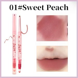 Lip Liner Matte Lipliner Pencil Long-lasting Double-ended Lip Makeup Highly Pigmented Waterproof