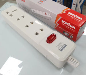 Ổ cắm điện Sopoka 4M ổ điện đa năng 2200W ổ cắm lõi sứ chống cháy chống vỡ ổ cắm không dây và có dây bảo hành 2 năm 1 đổi 1
