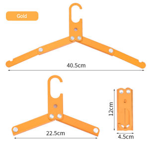 Mountainhiker clothes hanger foldable aluminum outdoor portable lightweight camping drying Aluminum Alloy Folding Clothes Hanger Outdoor Camping Coat Drying Rack Space-saving Foldable Metal Hangers Travel Accessories