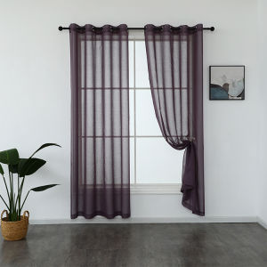 VIEW AND HUE Beige Blackout Curtain For Window Elegant Curtains With Rings Makapal At Mahaba For Aesthetic Living Room Bedroom Insulated Kurtina
