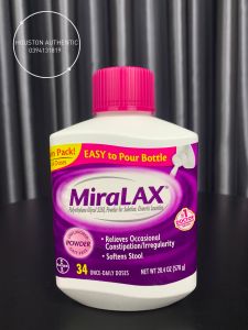 [ ĐỦ BILL STORE + AIR] Bột uống hỗ trợ bón MiraLax Mỹ 574gr _ Live mua hàng tại Mỹ