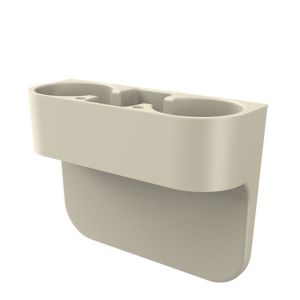 TKC28 Car Truck Multifunction Auto Interior Auto Dual Cup Mount Phone Keys Organizer Multi-Function Vehicle Seat Gap Cup Stand Car Cup Holder Water Bottle Holder Storage Stand