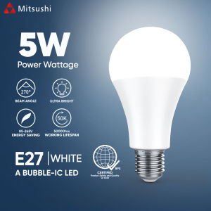 Mitsushi LED Bulb E27 A-Bubble 5W | 7W | 9W | 12W | 15W | 18W DOB LED High Power Bulb