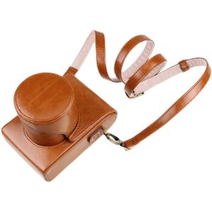 【NEW F】Full Body Precise Fit PU Leather Digital Camera case Bag box Cover for leica Q2 Q3 Typ701 canon m200 m6 LUMIX GX9 GX85 Bag Skin