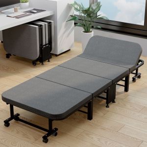 Camping Cot Camping Cots for Adults with Mattress Max Load 300kg Heavy Duty Portable Sleeping Folding Bed with Padded for Camping Tent Office Outdoor Travel Sleep Over