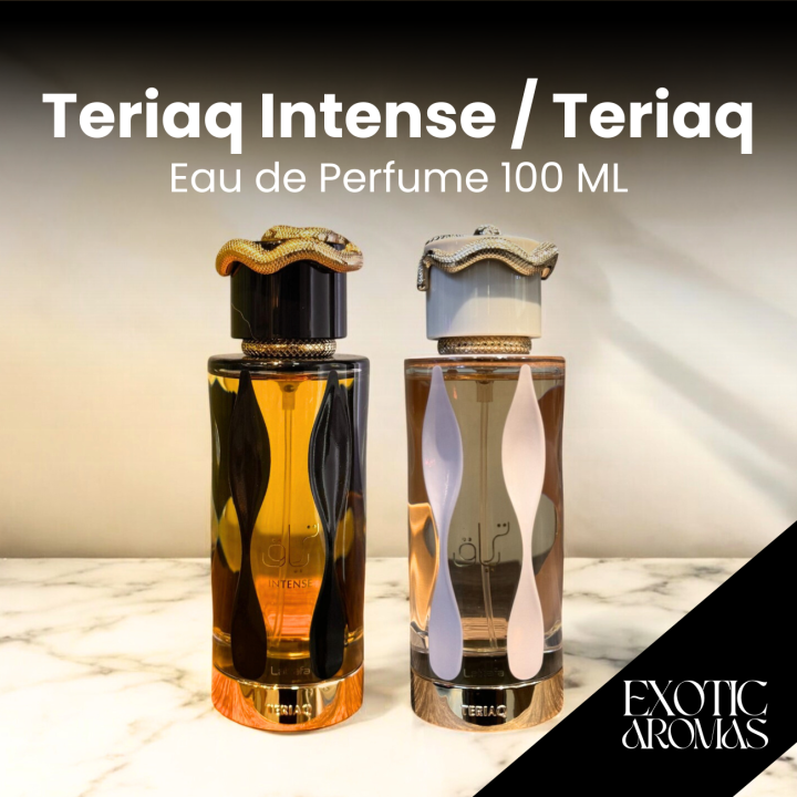 Teriaq/Teriaq Intense EDP 100ML by Lattafa x Quentin Bisch