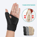 Thumb Wrist Support Brace, Pain Relief Wrist Brace Sprains Arthritis Carpal Tunnel Hand Splint Hand Wrist Protective Strap. 