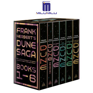 Frank Herberts Dune Saga 6-Book Boxed Set: Dune Dune Messiah Children of Dune God Emperor of Dune Heretics of Dune andChapterhouse: Dune Paperback – Box set by Frank Herbert Original English books