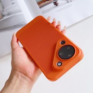 UltraThin Mesh Breathable Heat Dissipation Matte Phone Case For HuaWei Pura 90 80 70 P90 P80 Pro Max Ultra Bumper Cooling Cover