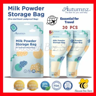 Autumnz Milk Powder Storage Bag (Pre-sterilised Leakproof Bag) (30pcs)