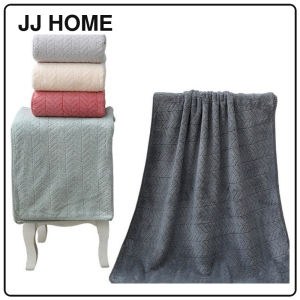 【JJ HOME】Coral Fleece Bath Towel / Soft Absorbent / Quick Dry / 2 Sizes
