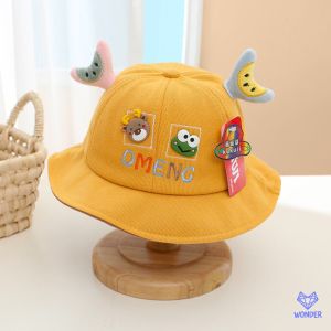 หมวกเด็ก 3 เดือน - 2 ปี หมวก Bucket Hats หมวกปีก หมวกเด็กอ่อน หมวกเด็กผู้ชาย หมวกเด็กผู้หญิง เครื่องประดับเด็ก boy girl Hats & Caps baby SM134