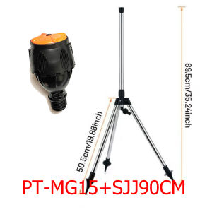 ความหลากหลายของสปริงเกอร์พร้อมชุดขาตั้งกล้องสปริงเกอร์แบบพับเก็บได้พร้อมขาตั้งขาตั้งกล้องหมุนได้ 360 องศาสำหรับสวนเกษตร