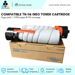 ETQ Compatible TN116 TN 116 TN-116 Ineo Toner Cartridge