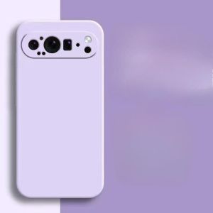 For Google Pixel 9A 9 8A 8 Pro XL Solid Color Silicone Soft TPU Phone Case