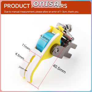 Onisa Universal Industrial Roller Wheel Presser Foot Sewing Machine Roller Foot 1Pc Color Random