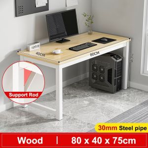 Rectangular Table Workbench For Bedroom Home Study Writing Desk Minimalist Office Desk Desktop Computer Table Multifunctional Space Saving Furniture For Student And Working People