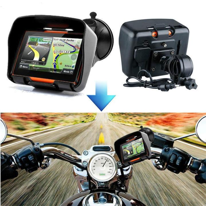 Gps Waterproof Sat Nav Case Motorcycle Oxford Strap Nav Sat Nav