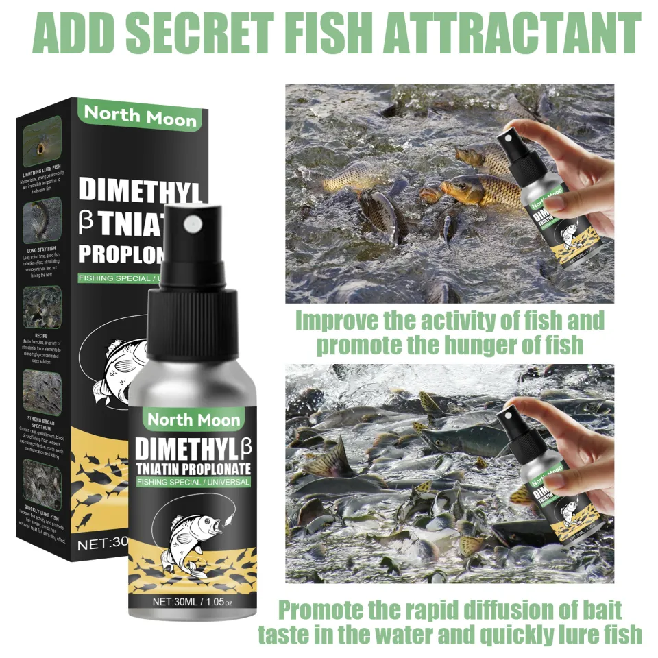 Fish Attractant Spray Fish Liquid Attractant Flavoured Fishing Bait  Additive 