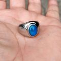 CINCIN BATU AKIK AURORA COLOR CHANGE BY TEMPERATUR MINIMALIS. 
