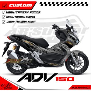 Stiker Decal Honda ADV 150 Full body - Dekal Sticker Hologram ADV 150  AR-002