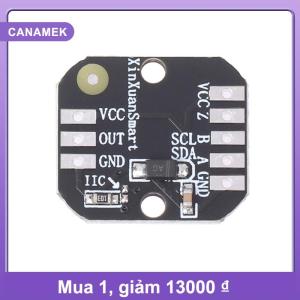 【CANAMEK】 1pcs mt6701 Mô-đun mã hóa từ tính PWM I2C động cơ không chổi than Encoder thay thế as5600 mô-đun