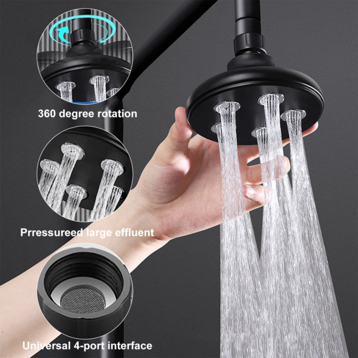 Mini Rainfall Shower Head High Pressure Magic Water Flow Rainfall