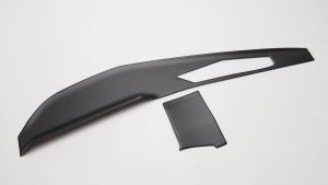 OnlyF U Real Carbon Fiber For Ford Mustang S650 GT 2024 Car Interior Console Dashboard Panel Instrument Sticker Cover Trim Accessories 5Y6Z3
