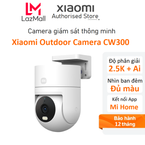 Camera Xiaomi CW300 Ngoài trời 25K (2560x1440p) Bản quốc tế - Hàng chính hãng