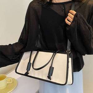 2025 NEW ARRIVAL Plain Rectangular Leather Sling Crossbody Shoulder Underarm Handbag