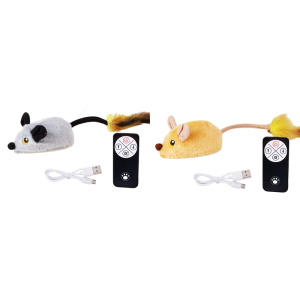 Cats Automatic Moving Mouse Teaser Automatic Interactive Fun Toy Intelligent Toy Indoor Felines Toy Plaything Gift