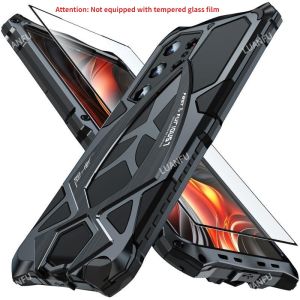Case for Samsung Galaxy S25 Ultra / S24 Ultra / S23 Ultra S22 Ultra Explosion-proof All-inclusive Protective Sports Car Design Mechanical Feel High Hardness Aluminum Alloy Scratch-proof Shockproof Protective Case