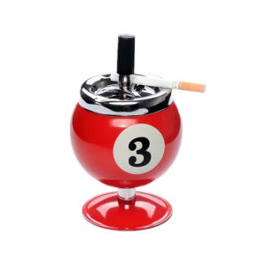 Standing Ashtray 8/9-ball / Asbak Bola 8/9 Billiard Cigarette Smoking Ash Quality