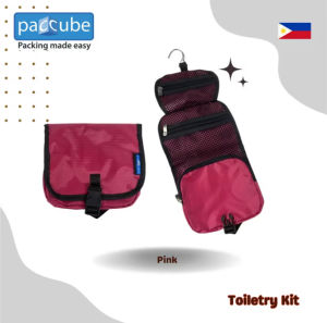 Toiletry Kit Bag Travel Organizer Portable Cosmetic Bag Hanging Wash Kit Storage Kit PACCUBE