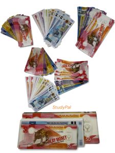 Philippine Peso Play Money Set (83-Piece Variety Bundle Pack — Small Medium & Big Sizes)