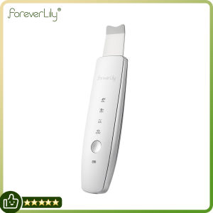 foreverlily 6 in 1 Ultrasonic Peeling Machine Electric Tool Positive And Negative Ions Blackhead Removal Equipment Nose Detox Pore Cleansing Machine Acne Pore Massager Facial Beauty Skin Care Women Pockmark Men Face Skin EMS Instruments