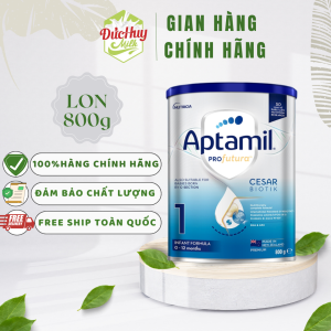 Sữa bột Aptamil Profutura Cesarbiotik Số 1 (800g) cho bé 0 - 12 tháng tuổi