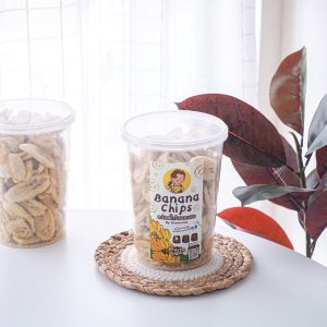 กล้วยอบกรอบ กล้วยน้ำว้าอบกรอบ เกรดA ขนาด200กรัม ❌ แป้ง ❌ น้ำตาล ขนมทานเล่นไม่อ้วน